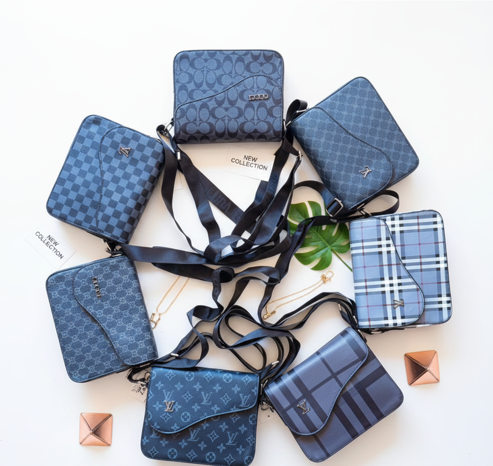 Sacoche "Monogram Prestige" – L'Élégance Portée à l'Épaule-Dakar
